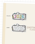 2025 Emotis - Vinyl Stickers