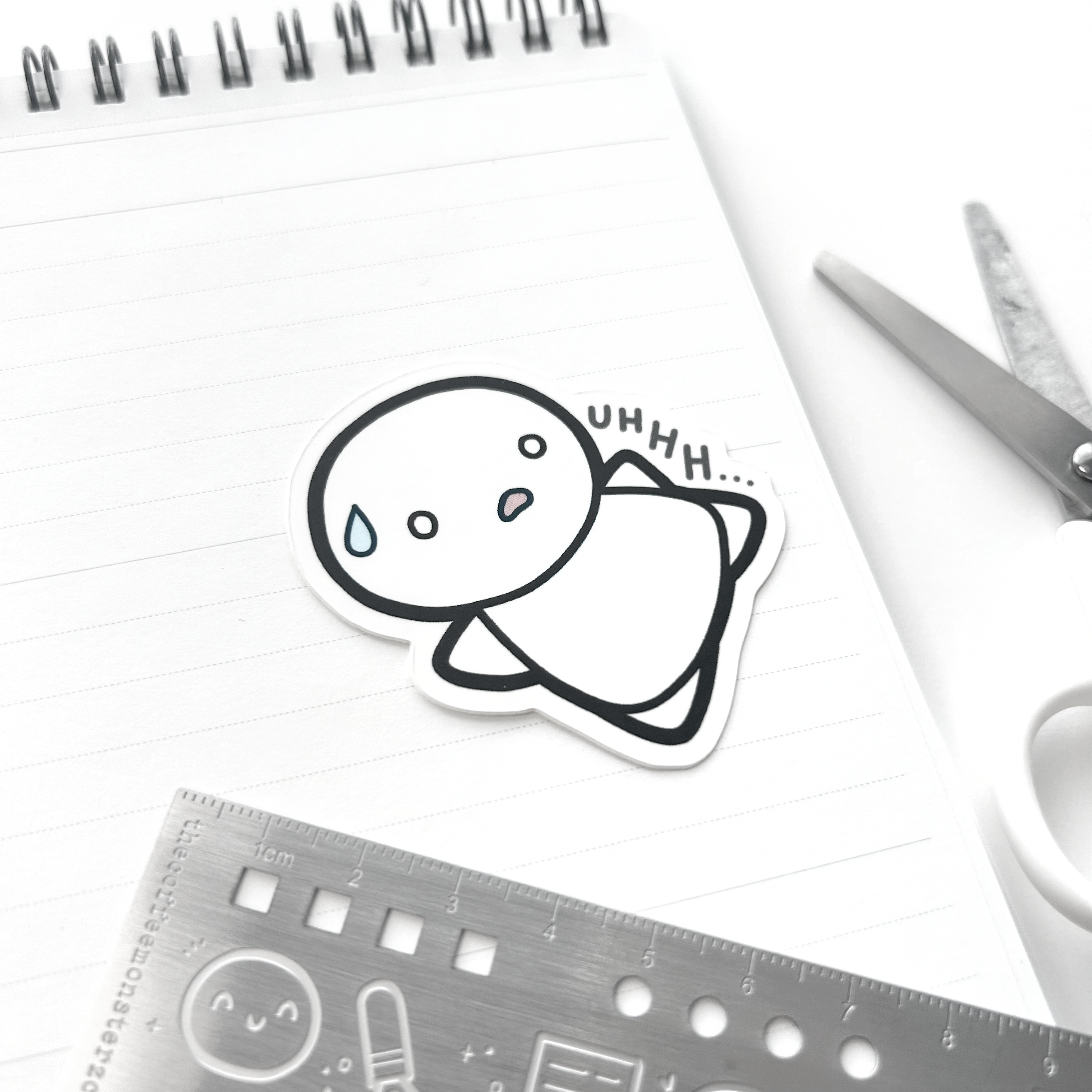 Uhhhh... - Vinyl Stickers