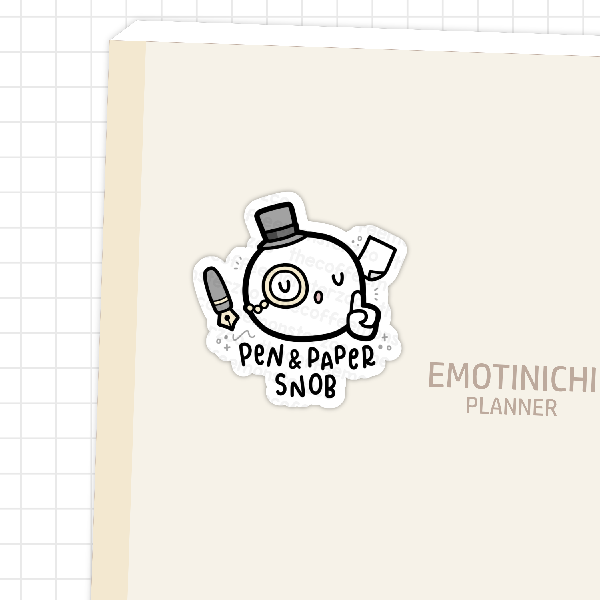 Pen & Paper Snob - Vinyl Stickers