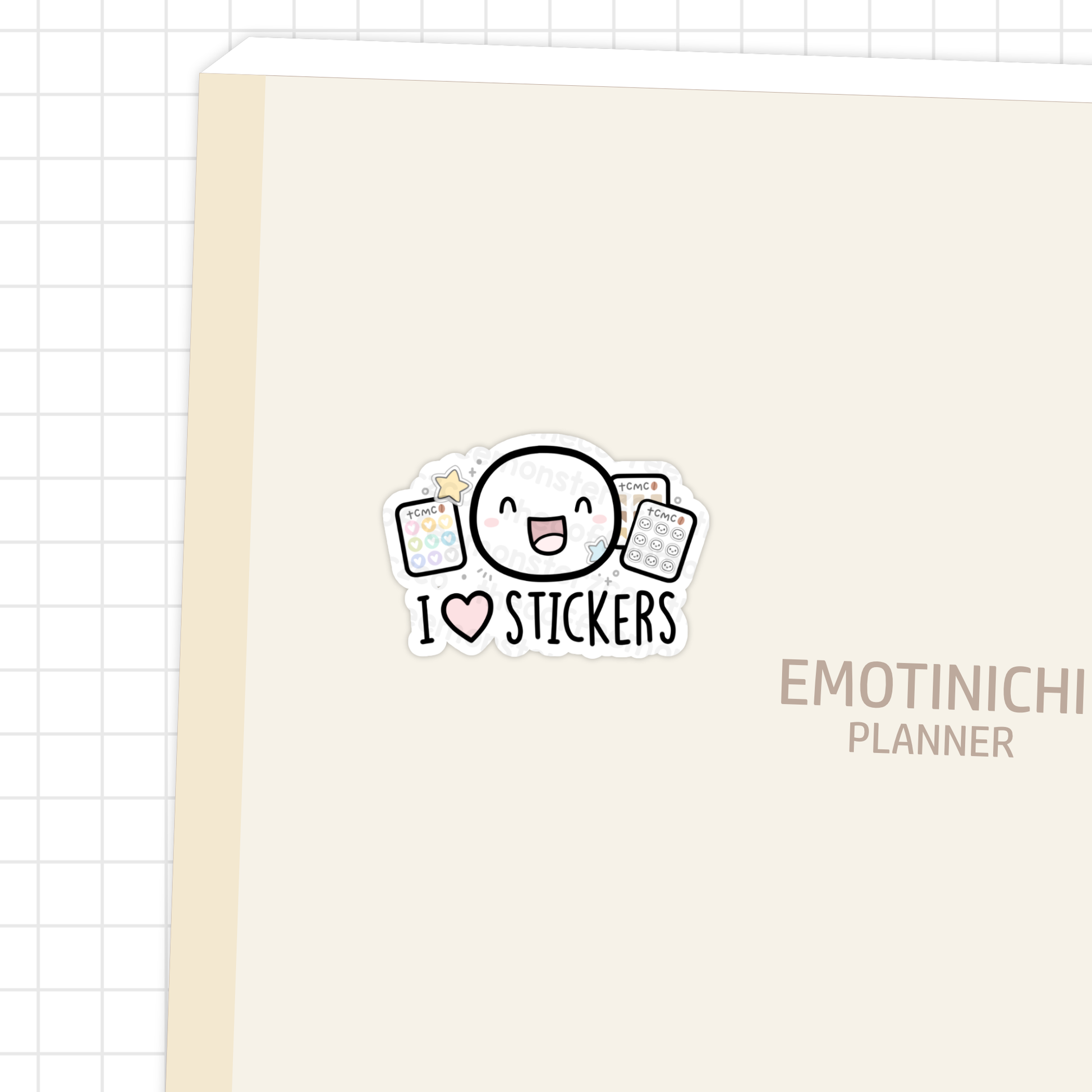 I Heart Stationery - Vinyl Sticker