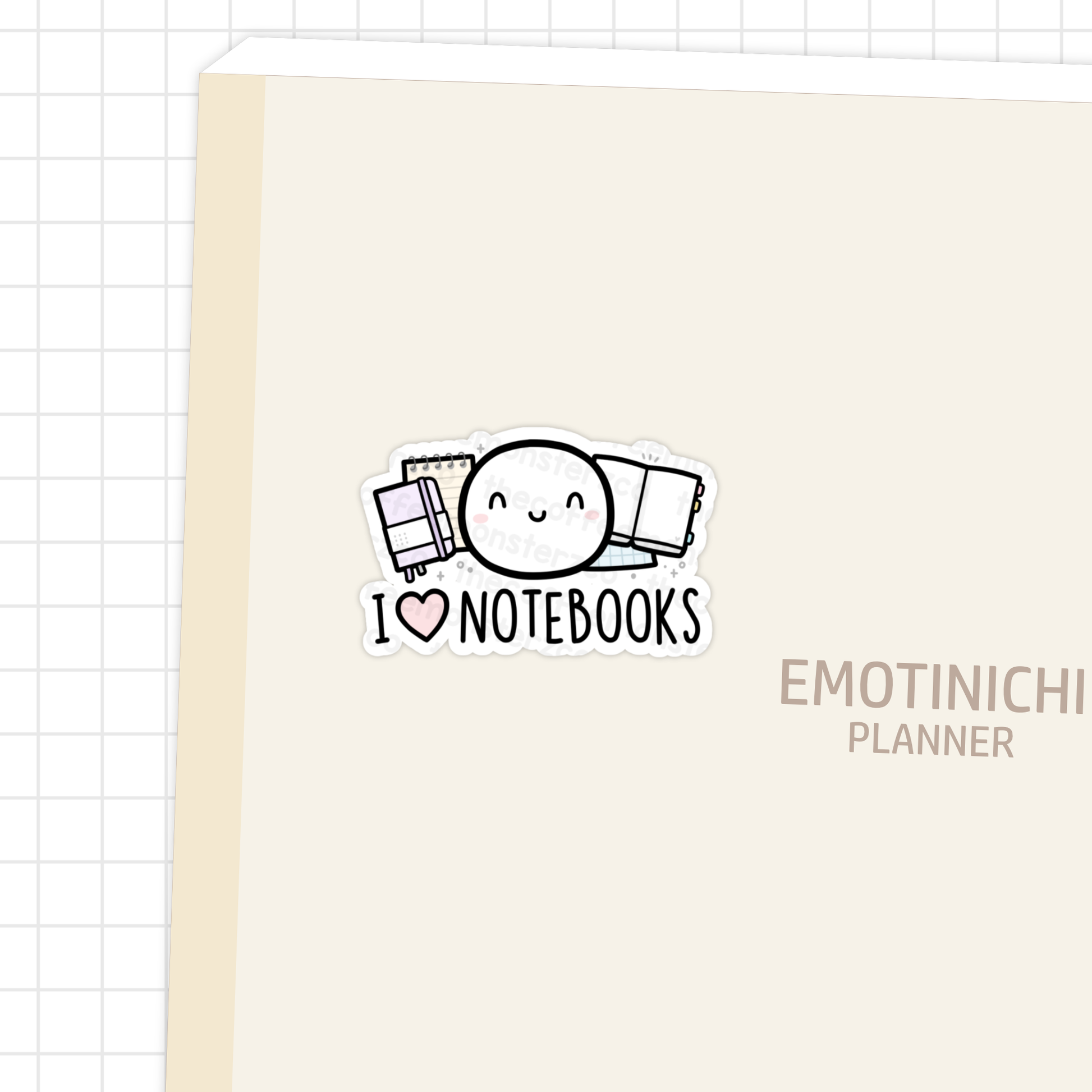 I Heart Stationery - Vinyl Sticker