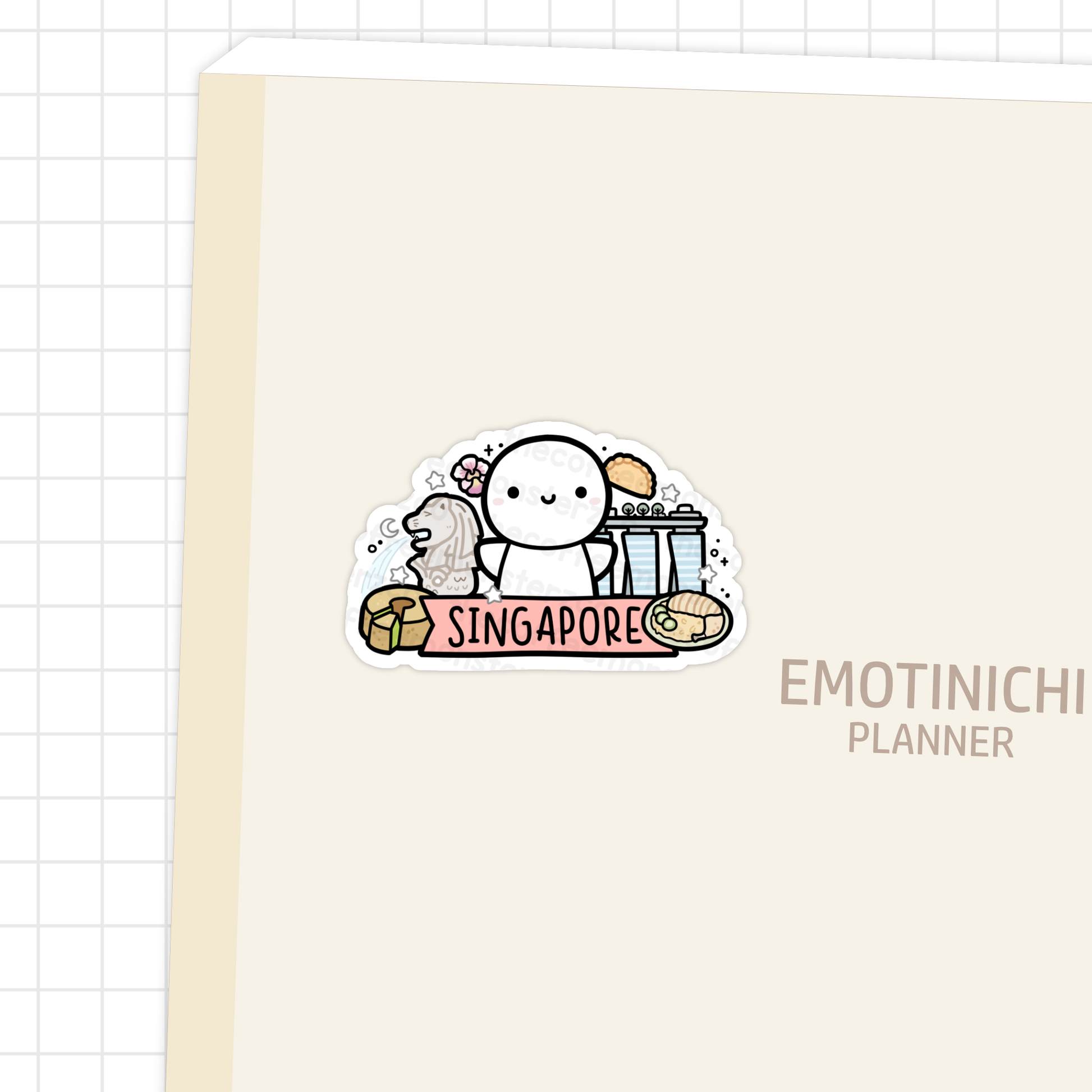 Around the World - Vinyl Stickers