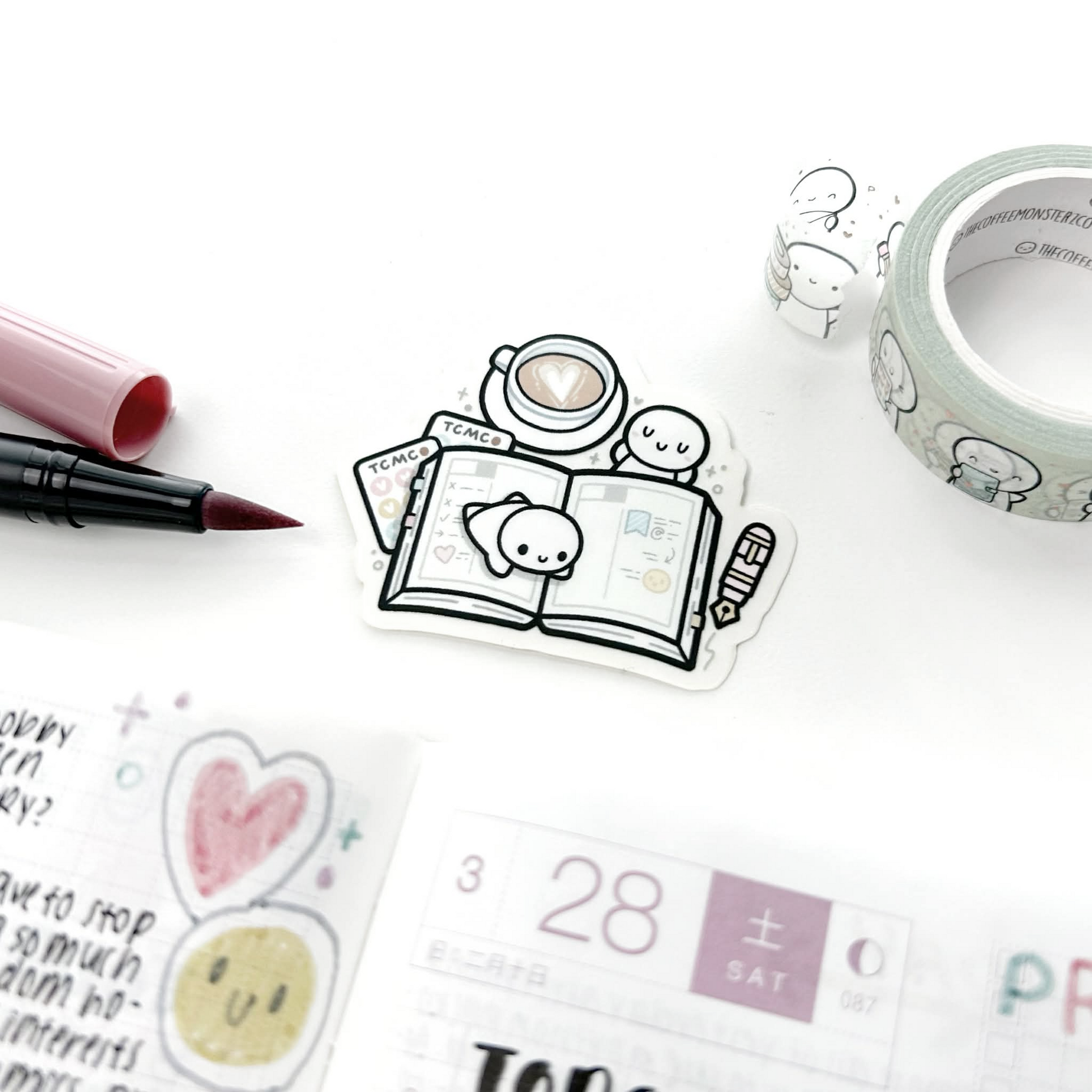 Journaling Table - Vinyl Stickers