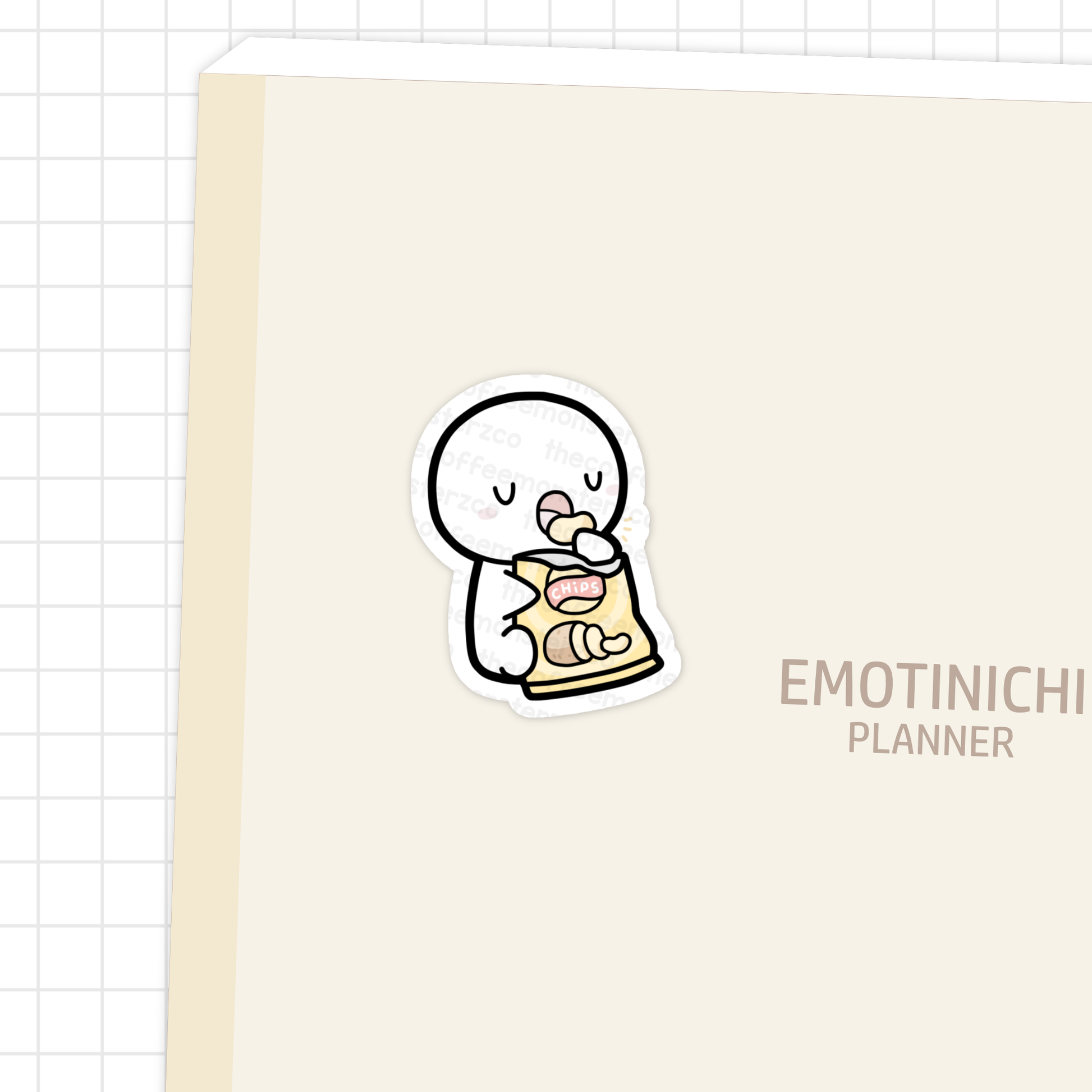 Crunchy Chips - Vinyl Stickers