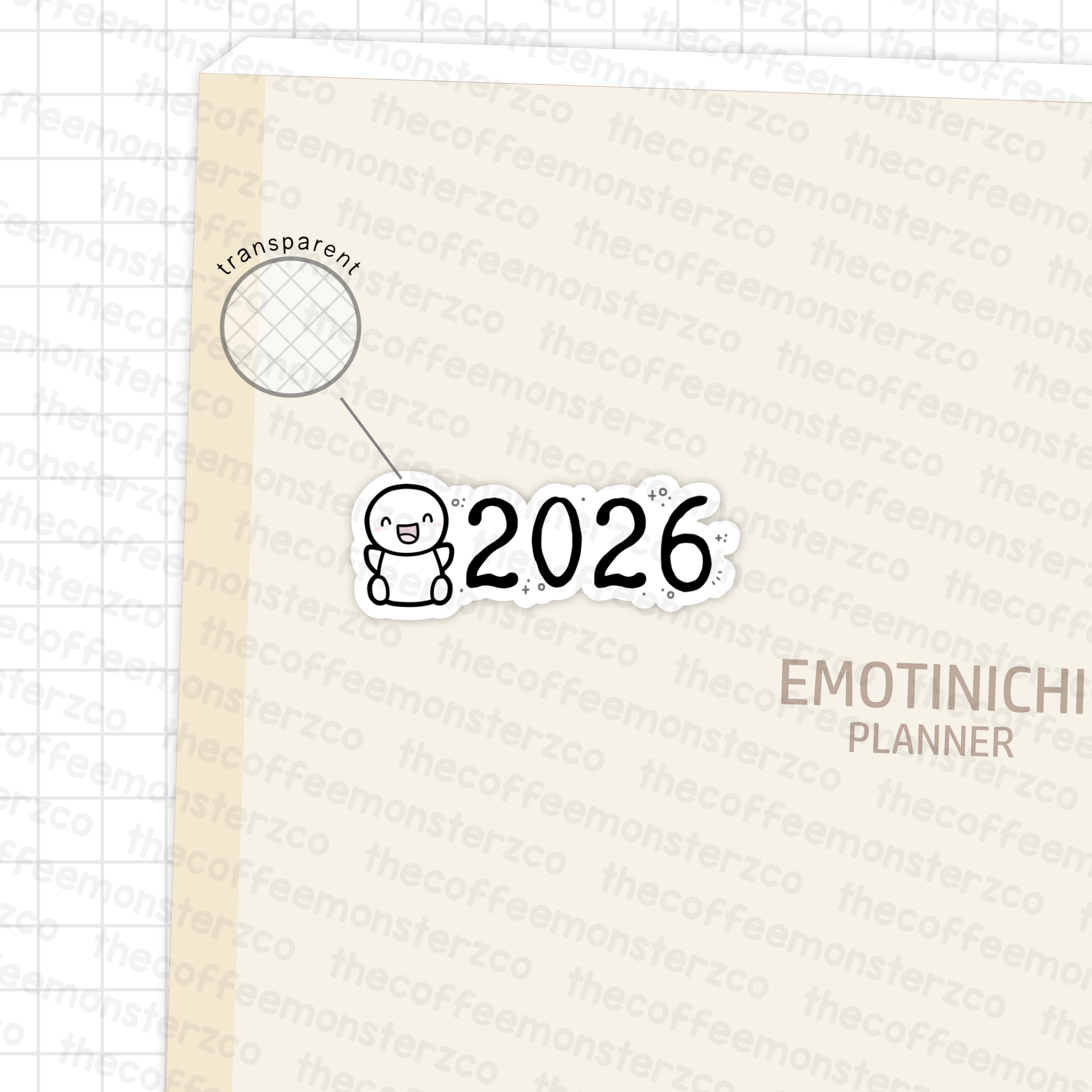 2026 Emotis - Vinyl Stickers
