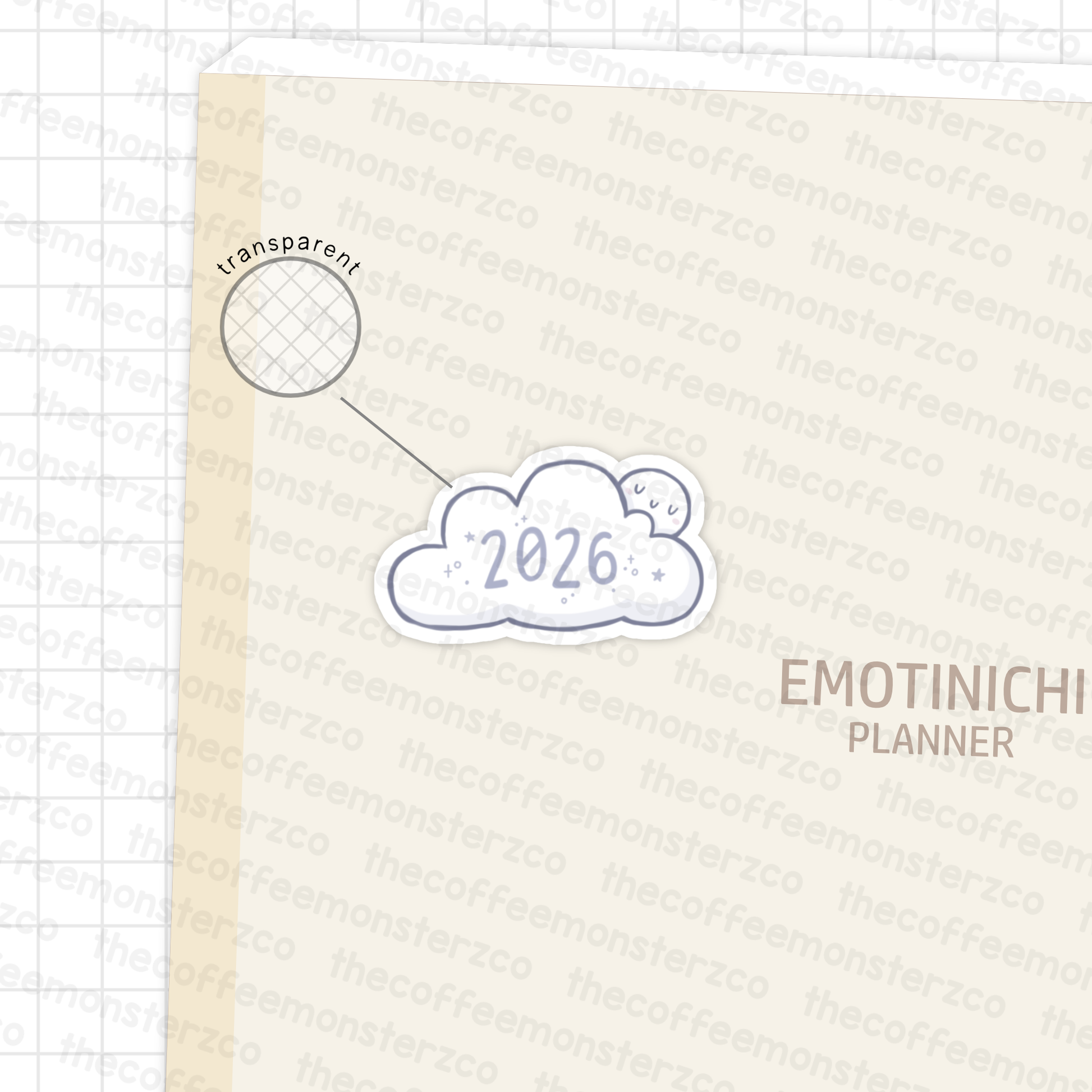 2026 Emotis - Vinyl Stickers