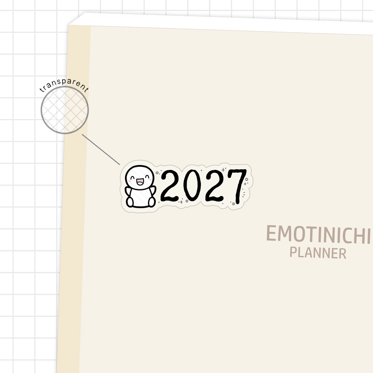 2027 Emotis - Vinyl Stickers