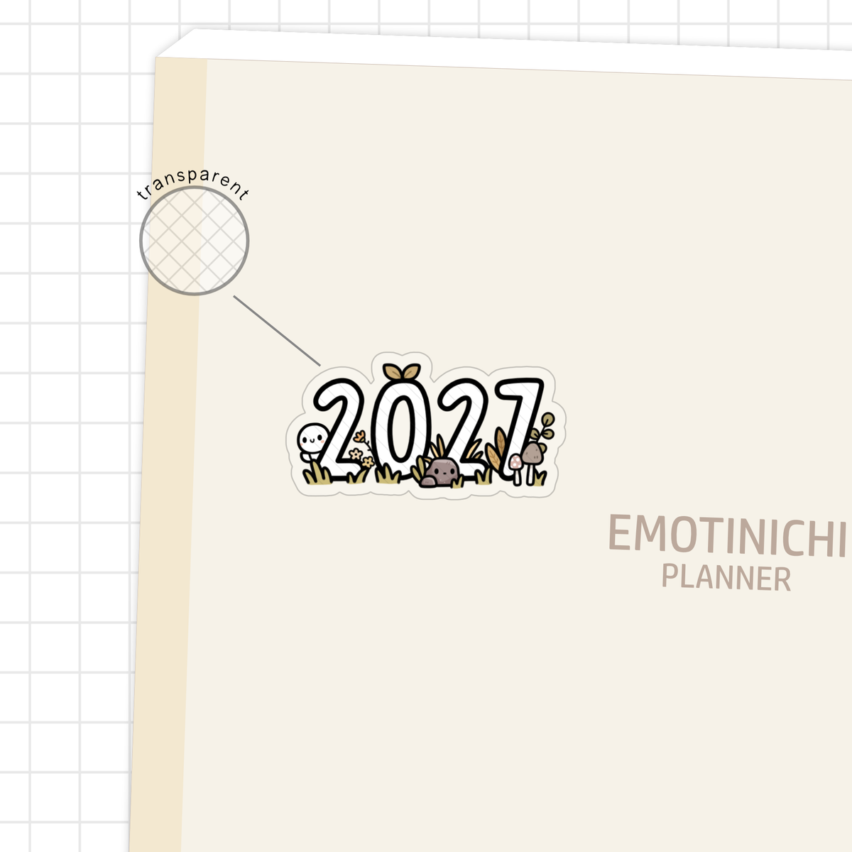 2027 Emotis - Vinyl Stickers