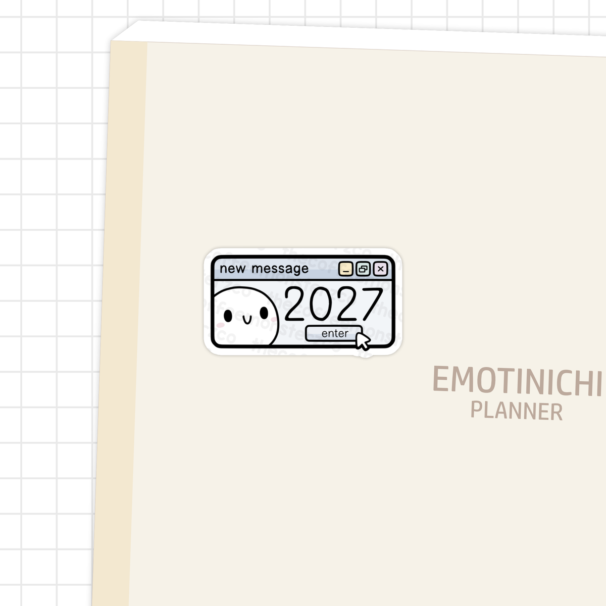 2027 Emotis - Vinyl Stickers