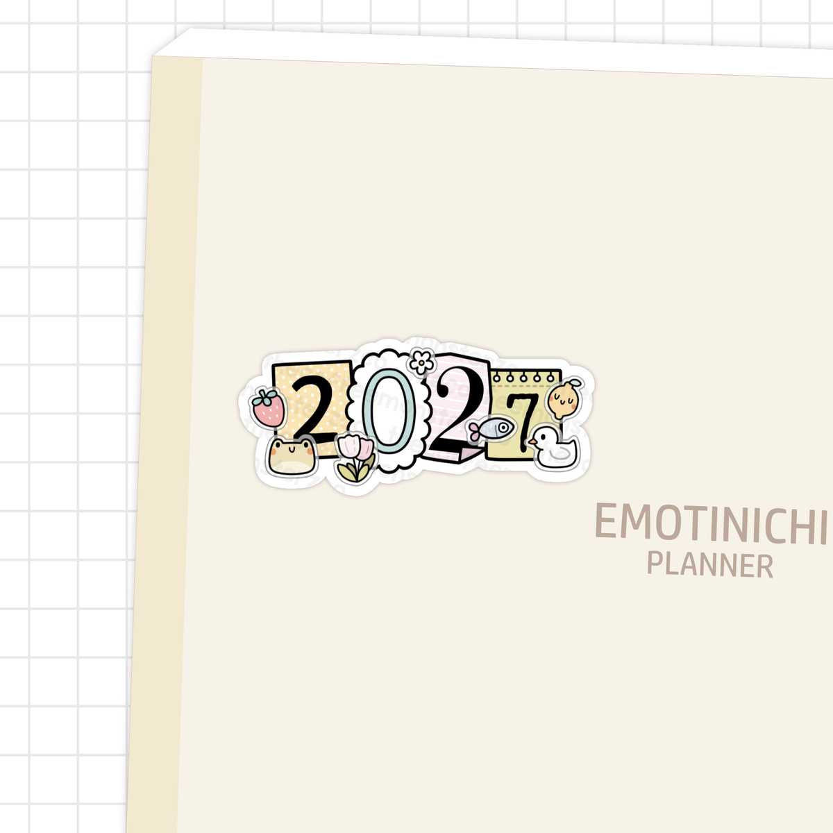 2027 Emotis - Vinyl Stickers