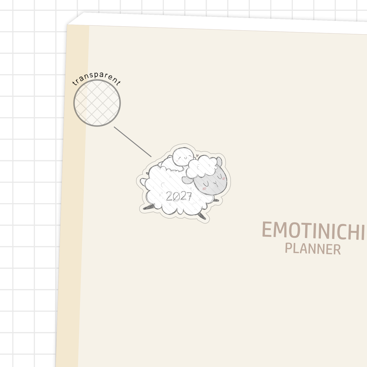 2027 Emotis - Vinyl Stickers