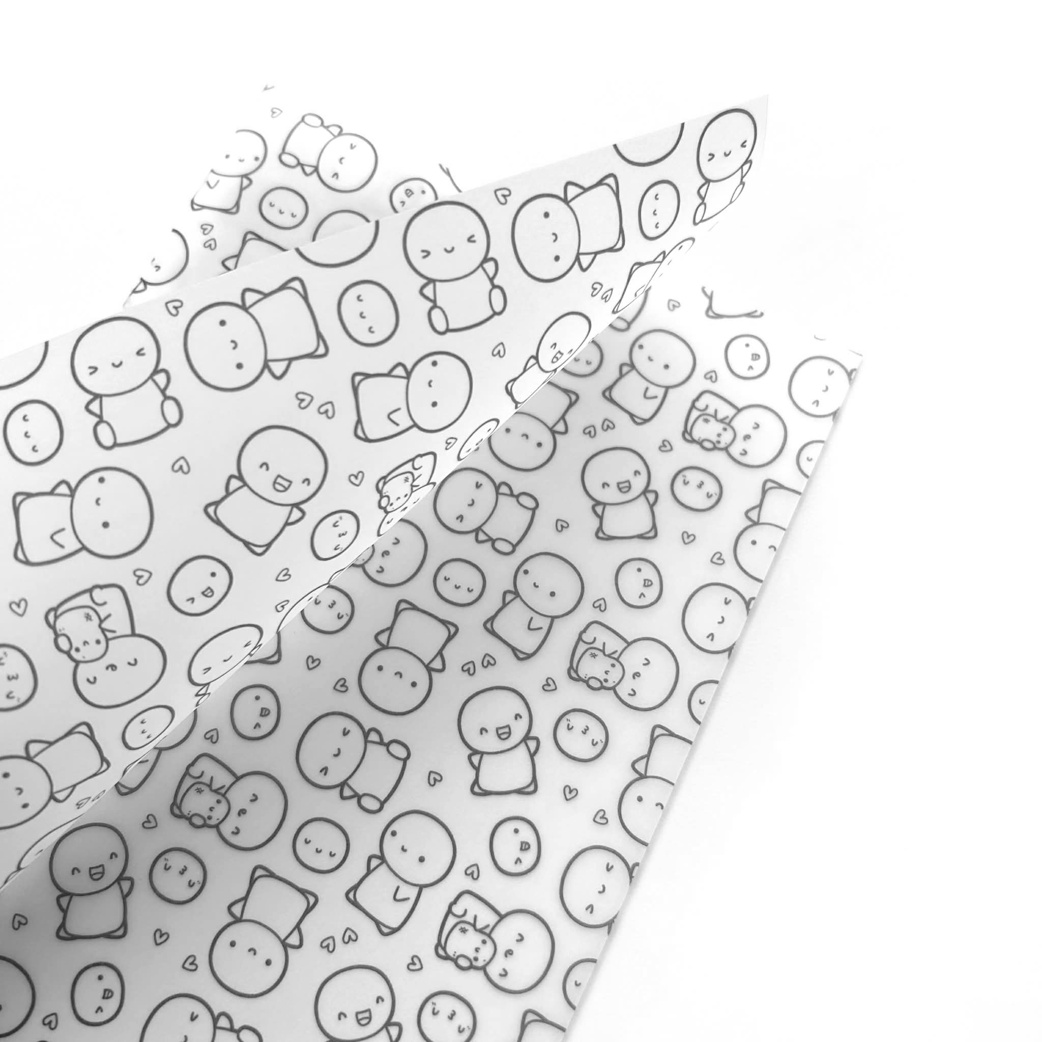 Emoti Doodles - Vellum Paper