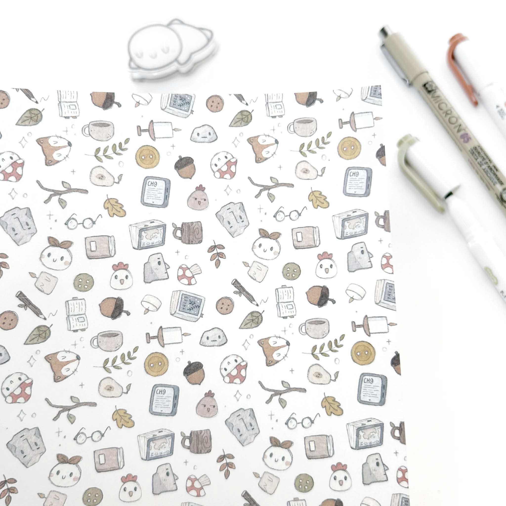 Unusual Woods - Vellum Paper (1 per customer)