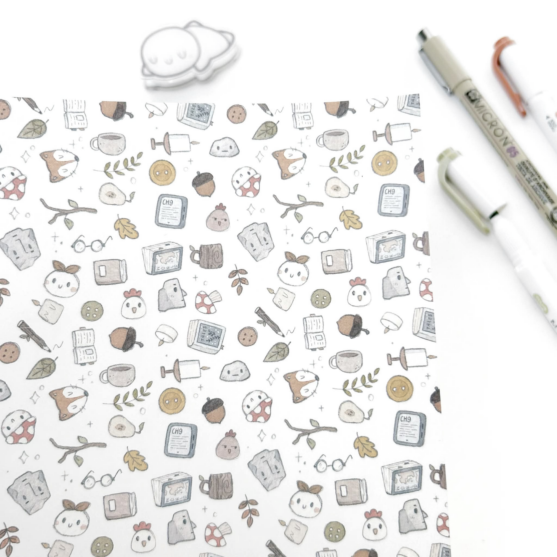 Unusual Woods - Vellum Paper (1 per customer)