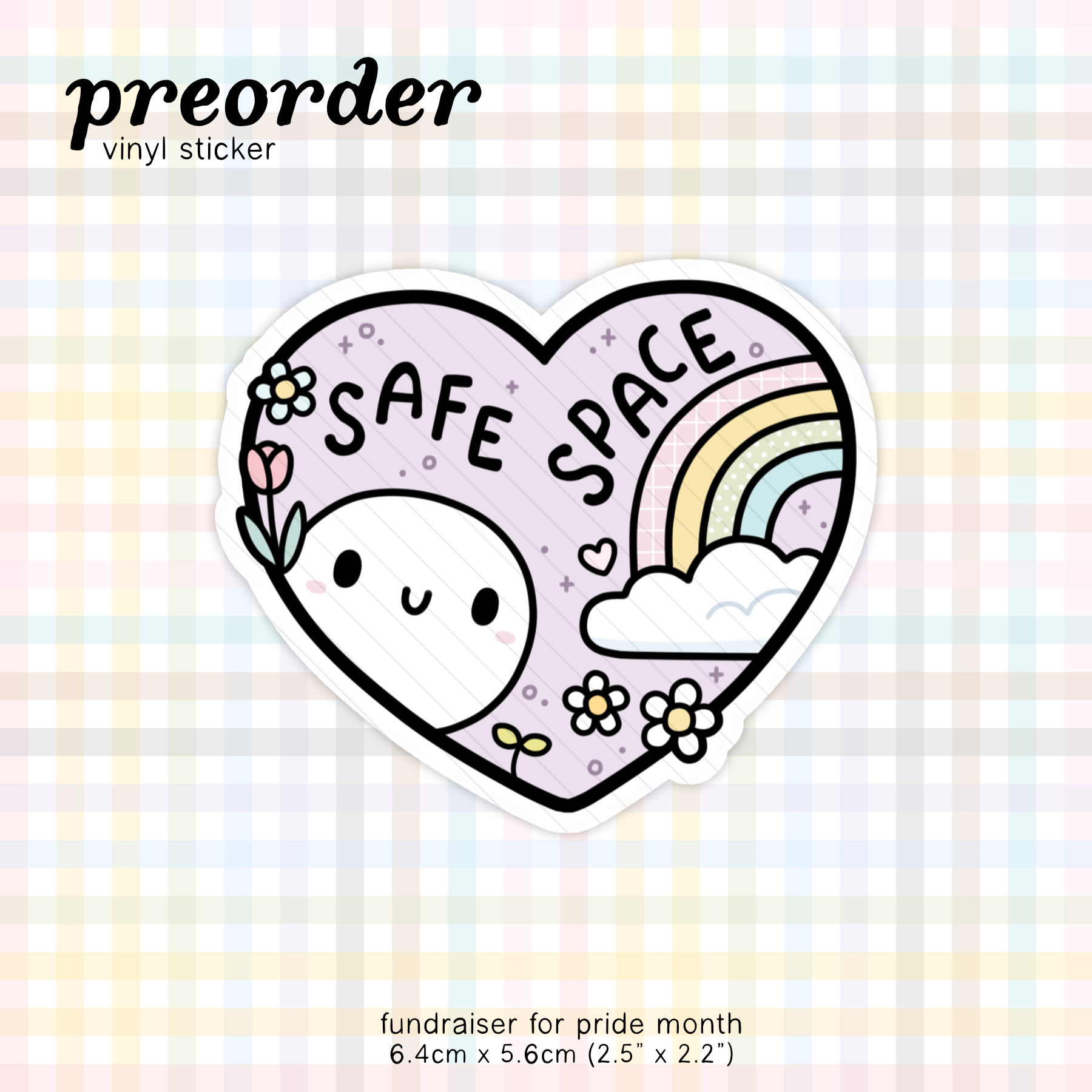 Fundraiser: Safe Space - Vinyl Stickers