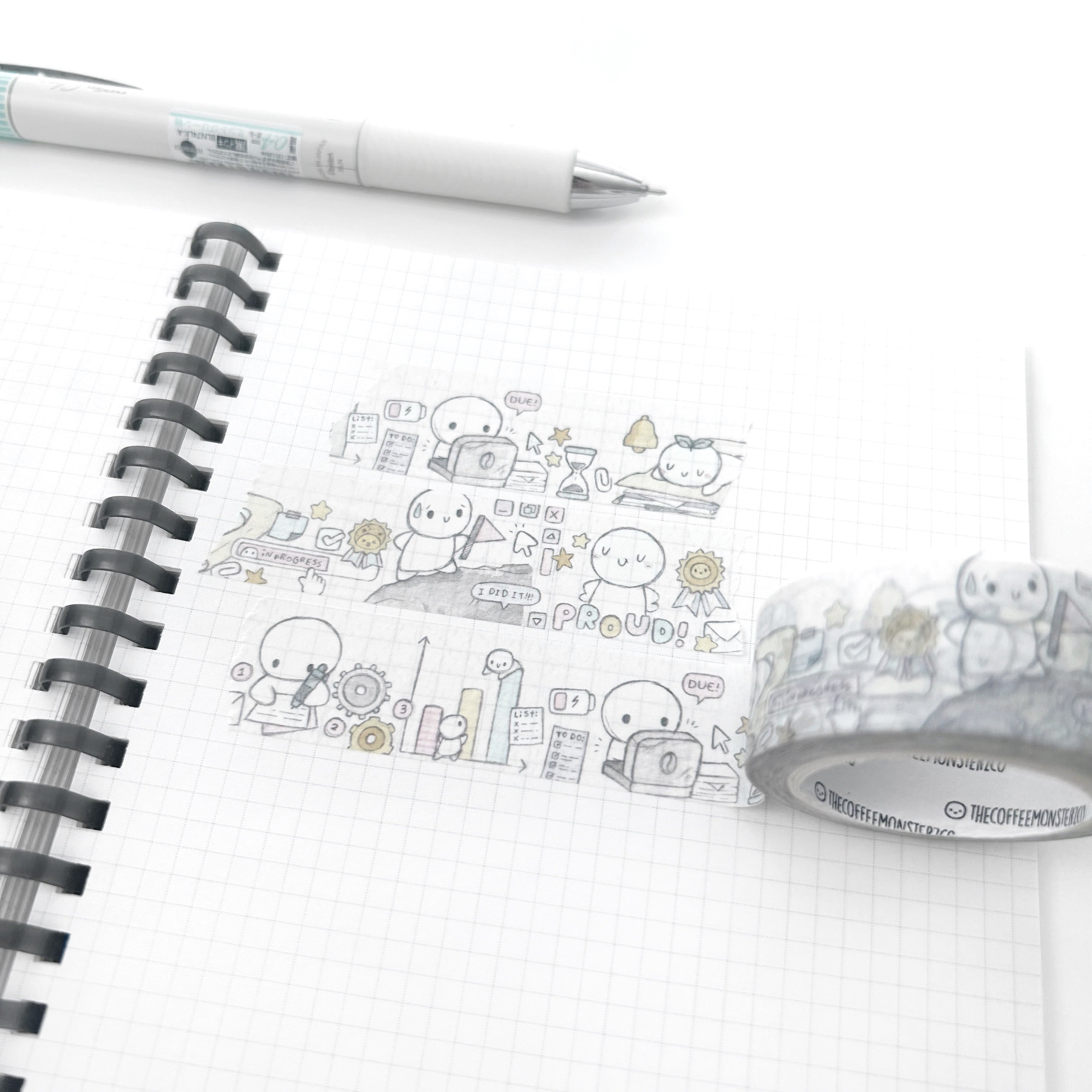 Goals & Accomplishments Washi Tape - 20mm