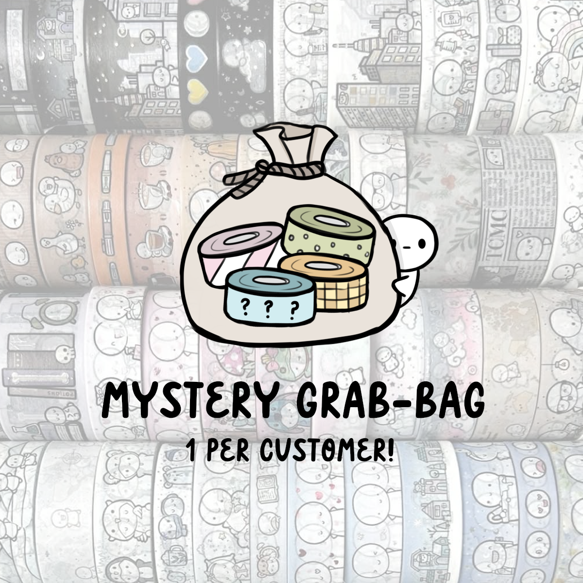 Mystery Washi Tape Grab Bag (1 Per Customer)