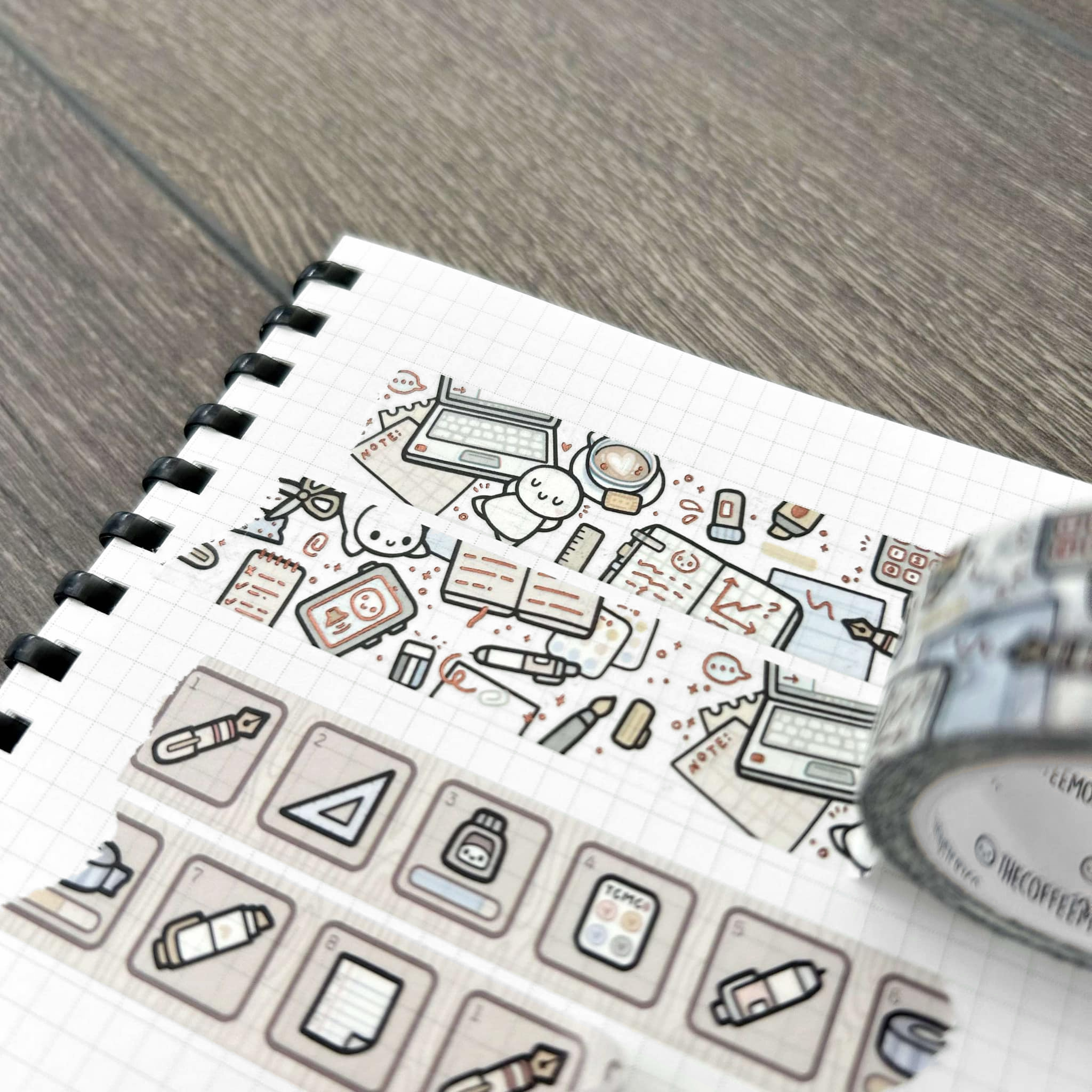 Tabletop Treasures Washi Tape - 18mm (limit 1 per customer)