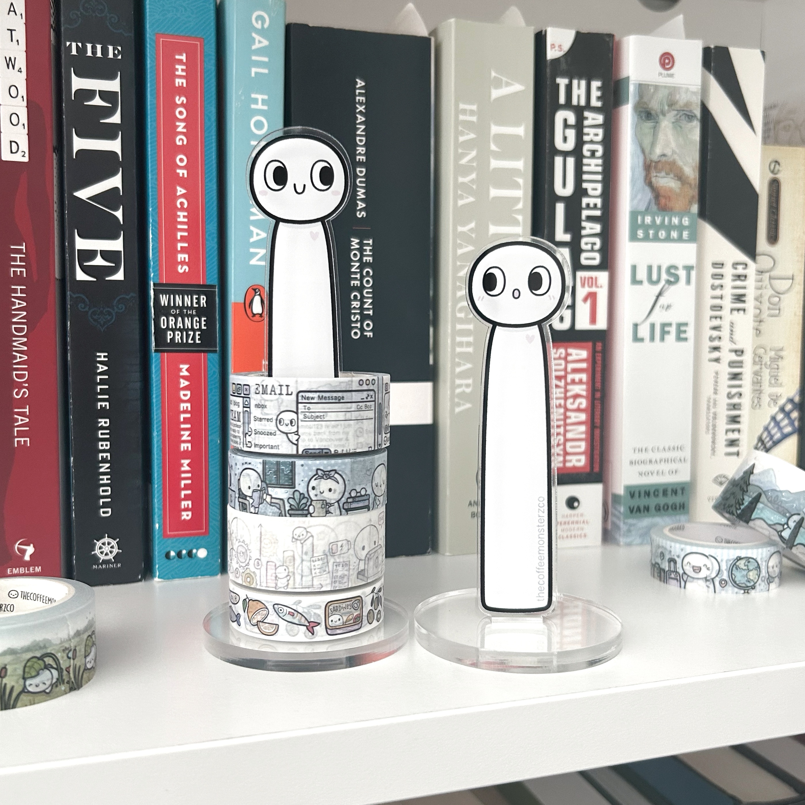 Eavesdropping Acrylic Washi Stand