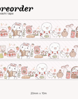 Strawberry Picnic Washi Tape - 20mm