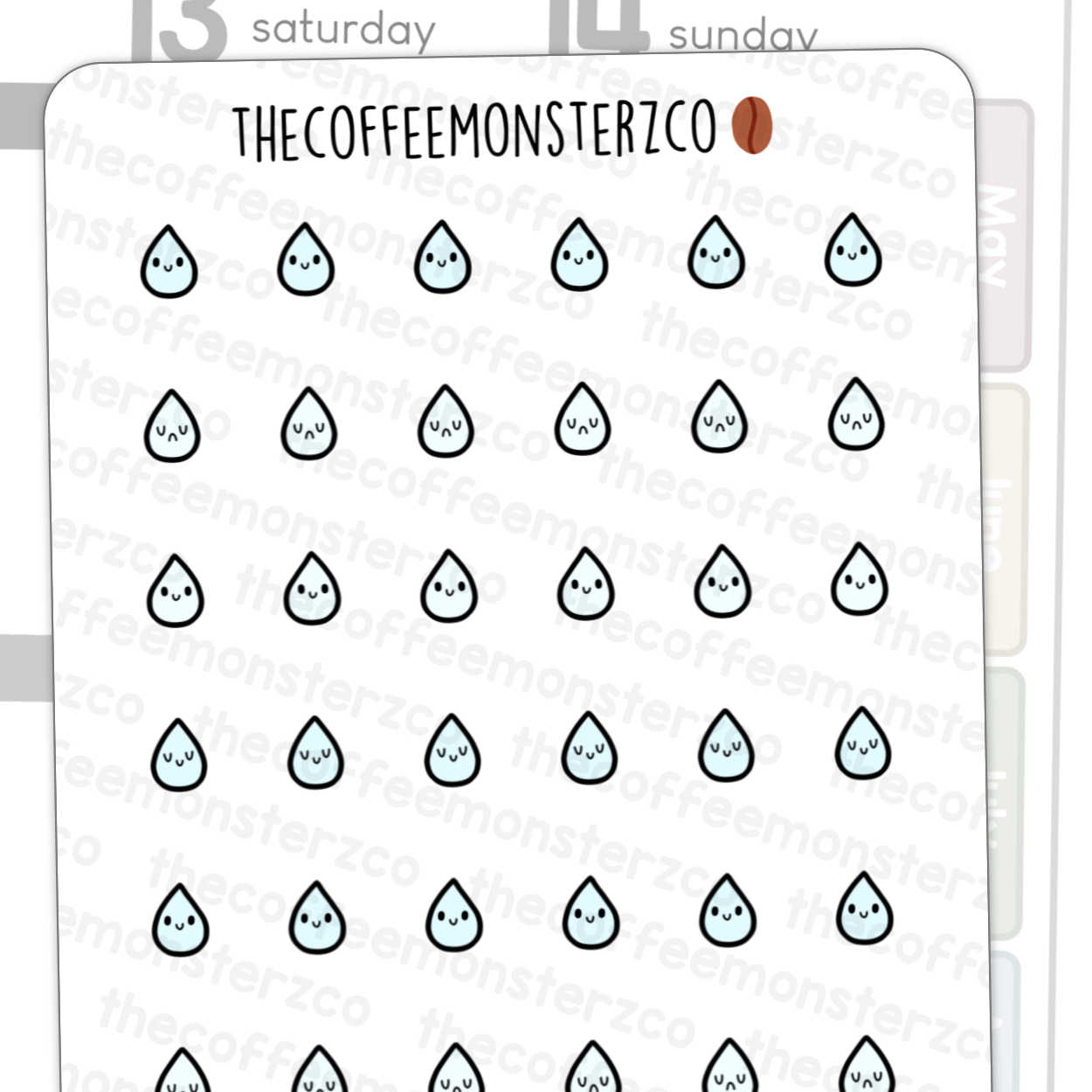 Water Droplet Doodles