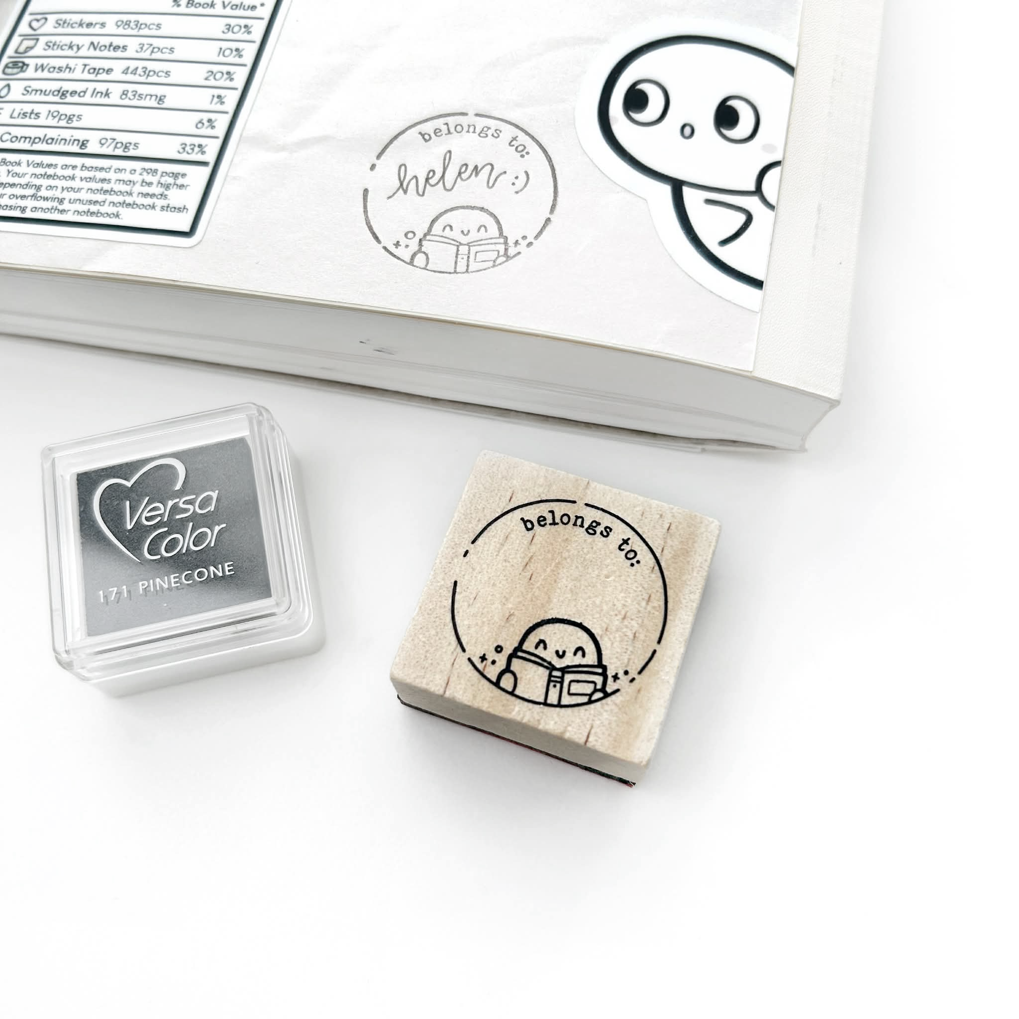 Misfit Belongs To - Wooden Stamp (1 PER CUSTOMER)