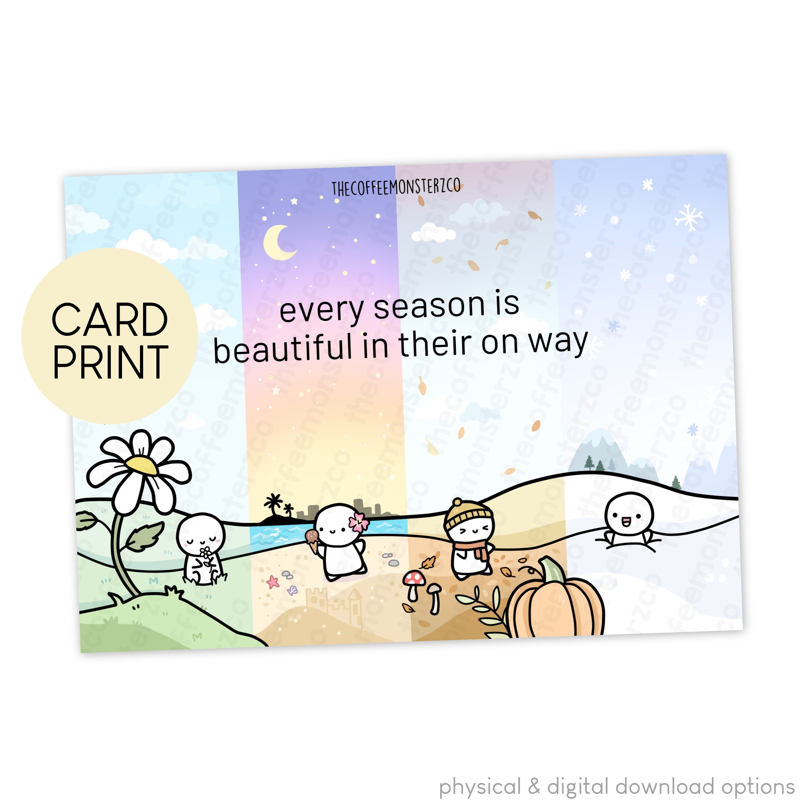 Every Season - Card Print