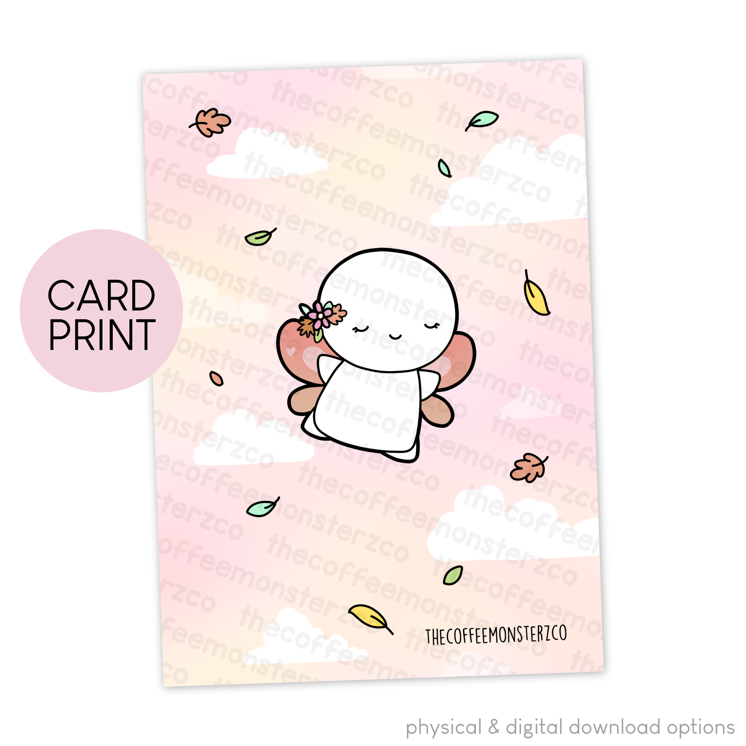 Fall Fairy - Card Print