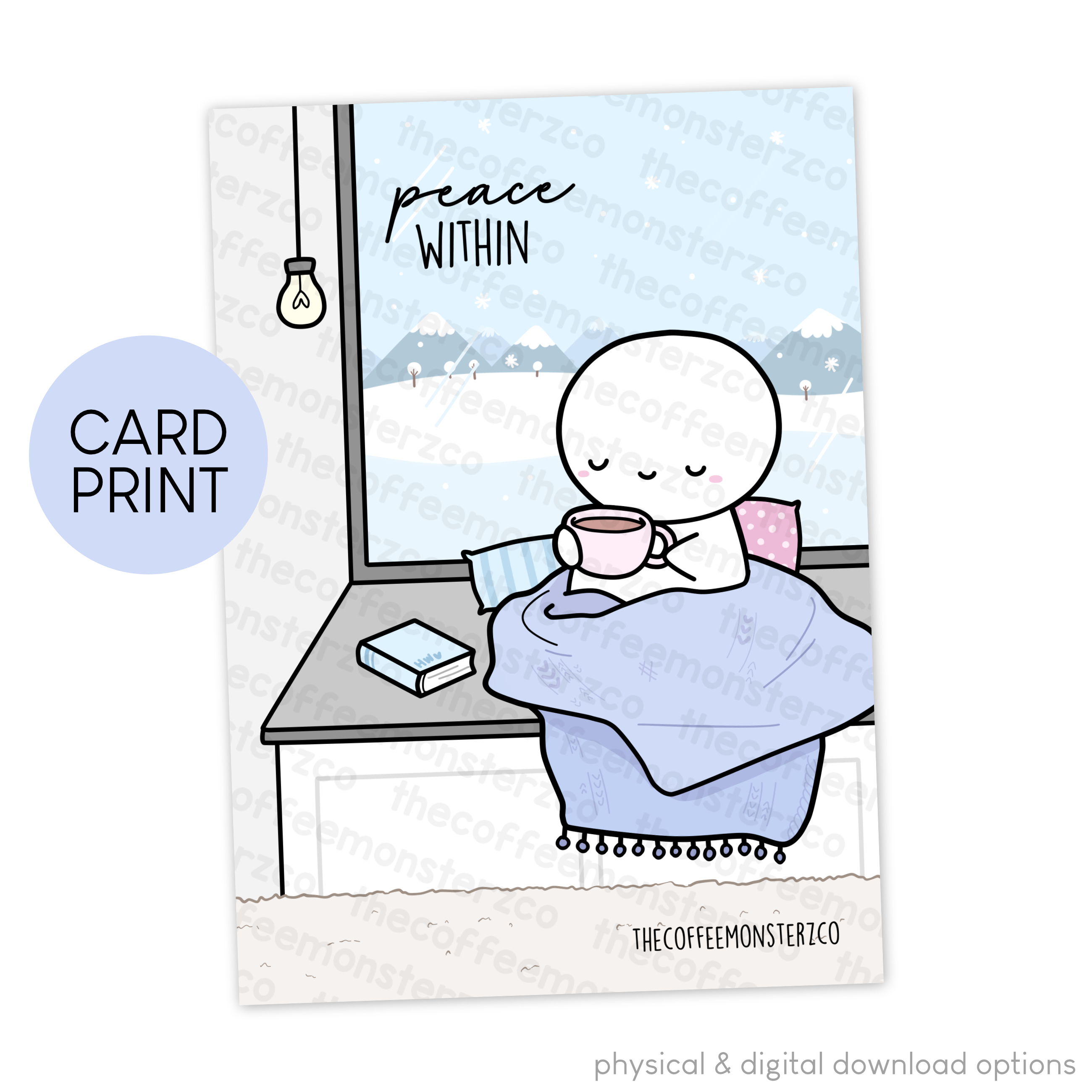 Peace Within - Card Print