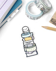 Stationery Stack - Vinyl Sticker