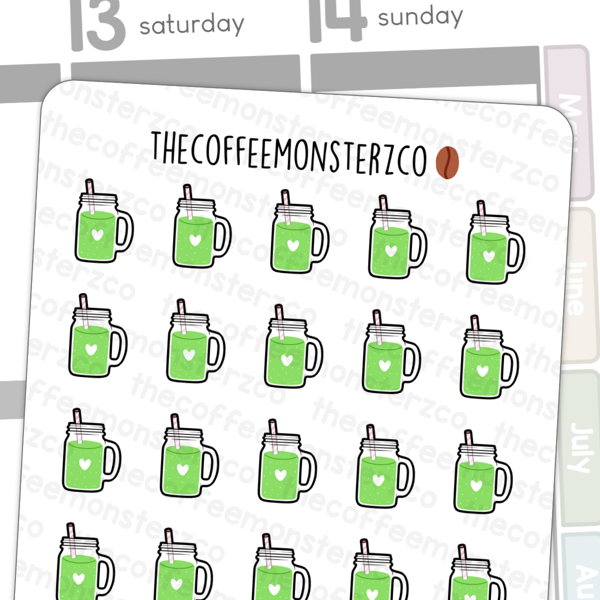 Green Juice Doodles 