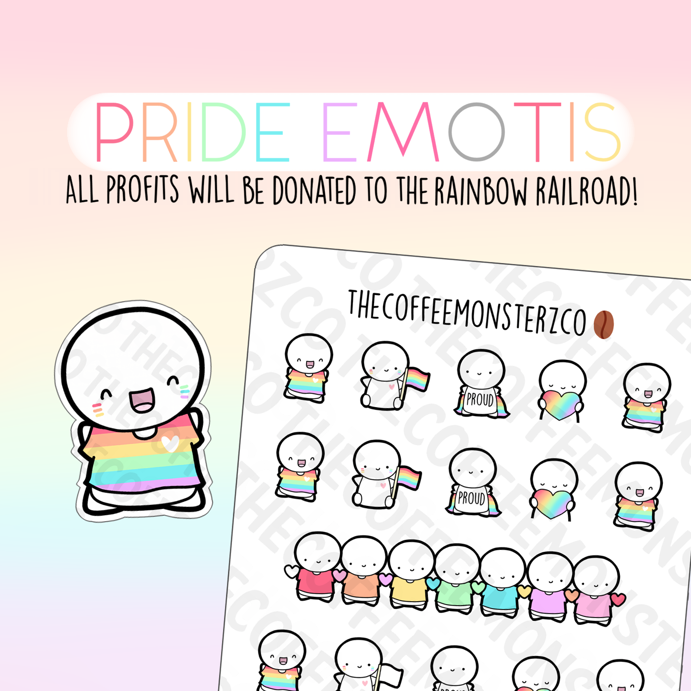 Pride Emotis (Charity Sampler)