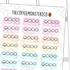 Mini Mood Trackers (Hobonichi), TheCoffeeMonsterzCo