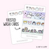 Animal Onesie Washi Card - TheCoffeeMonsterzCo