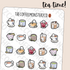 Tea Time Emotis Sampler - TheCoffeeMonsterzCo
