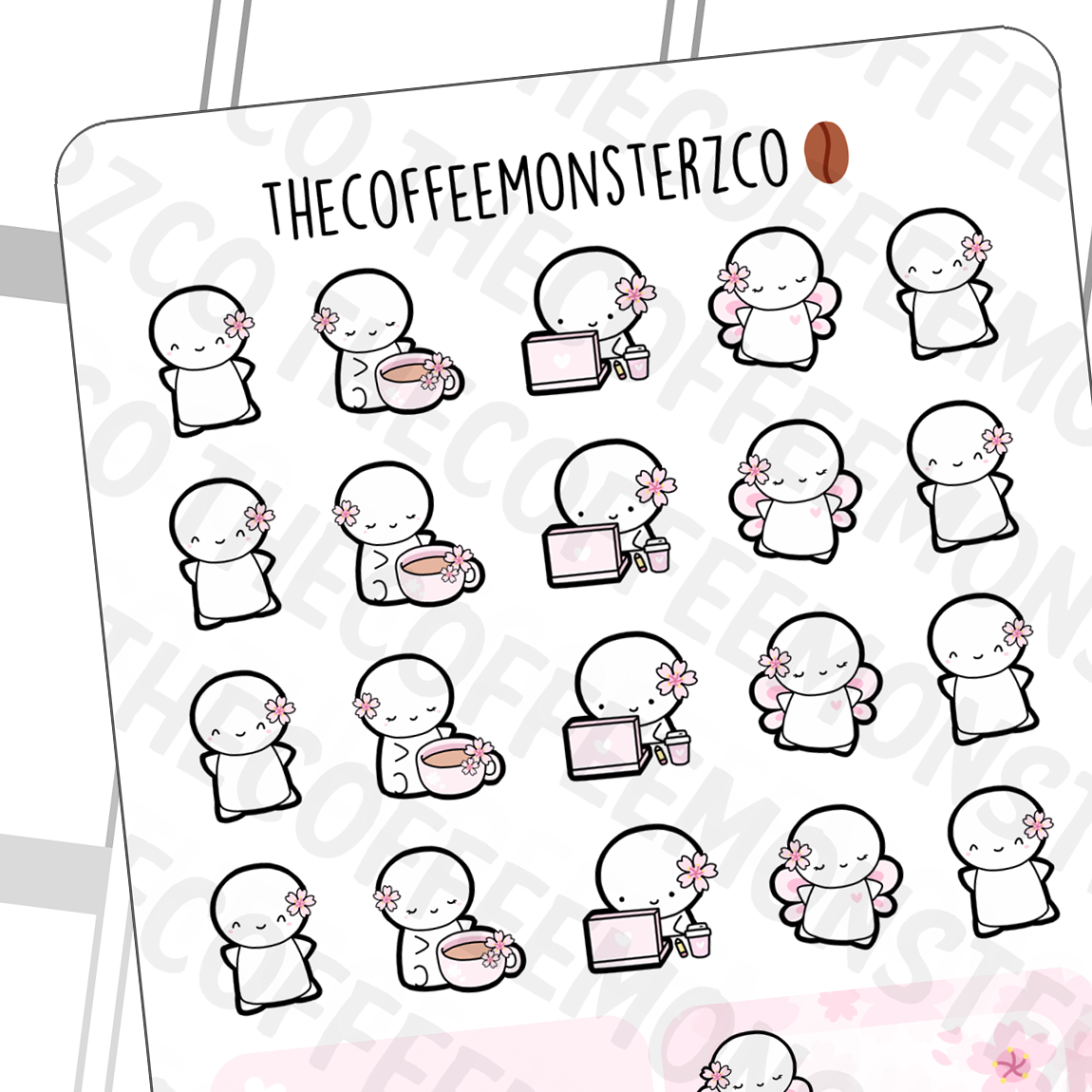 Sakura Cherry Blossom Emoti Sampler