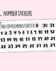 Helen's Lettering: Numbers