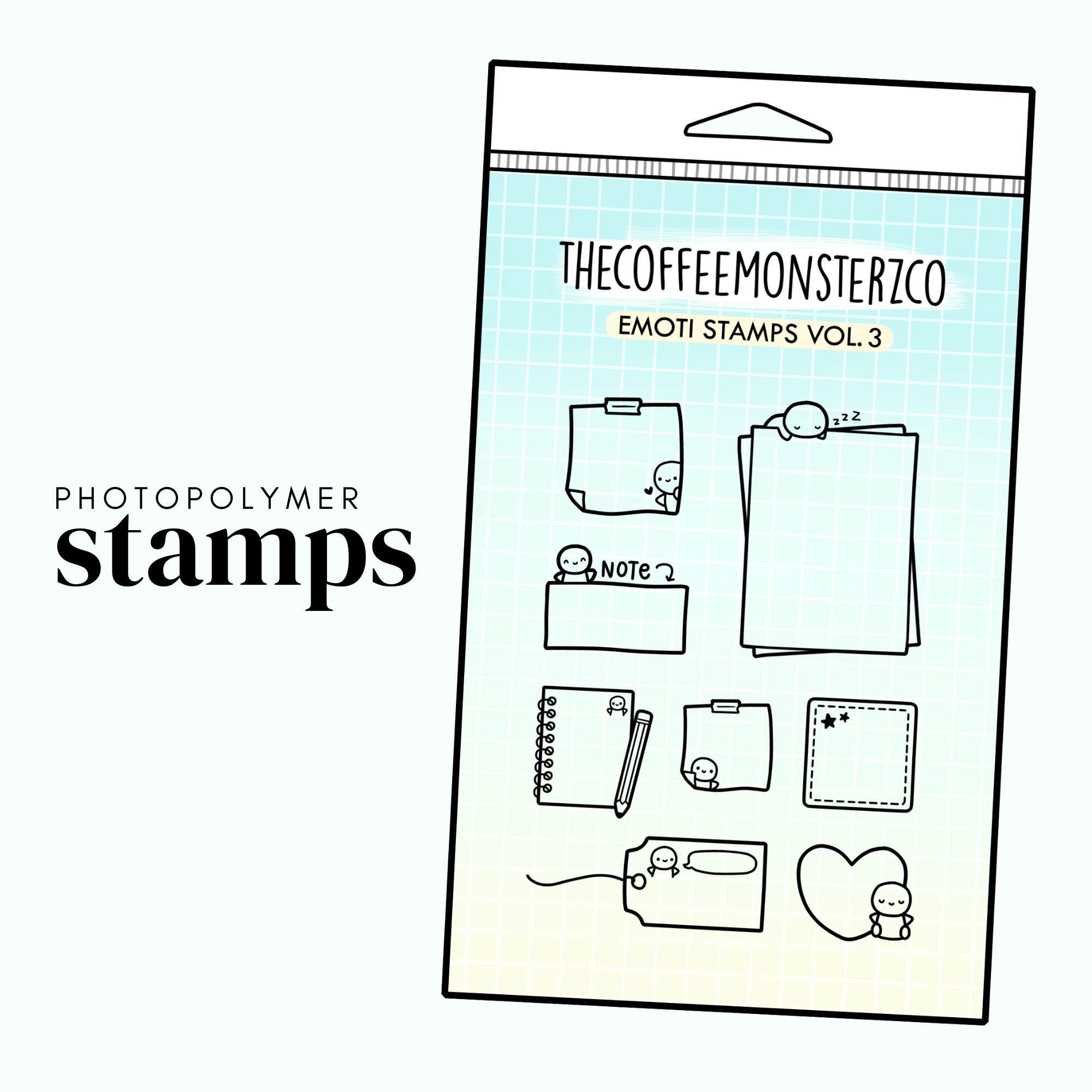 PREORDER Emoti Stamp Set Vol.3