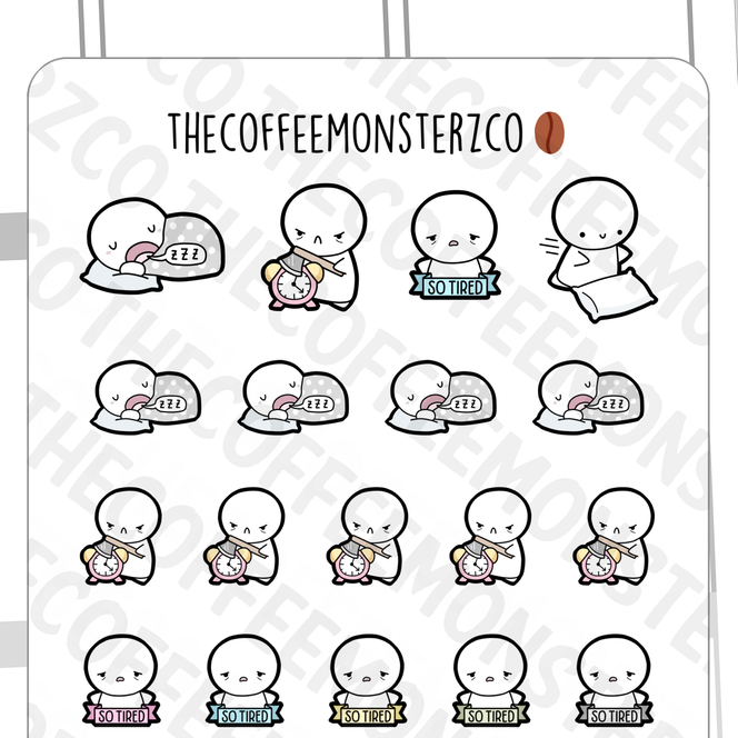 Sad Day Emotis – TheCoffeeMonsterzCo