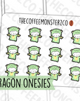 Dragon Onesie Emotis, TheCoffeeMonsterzCo