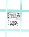 a planner girl's desk, TheCoffeeMonsterzCo