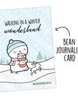 Walking in a Winter Wonderland (Bean Card)