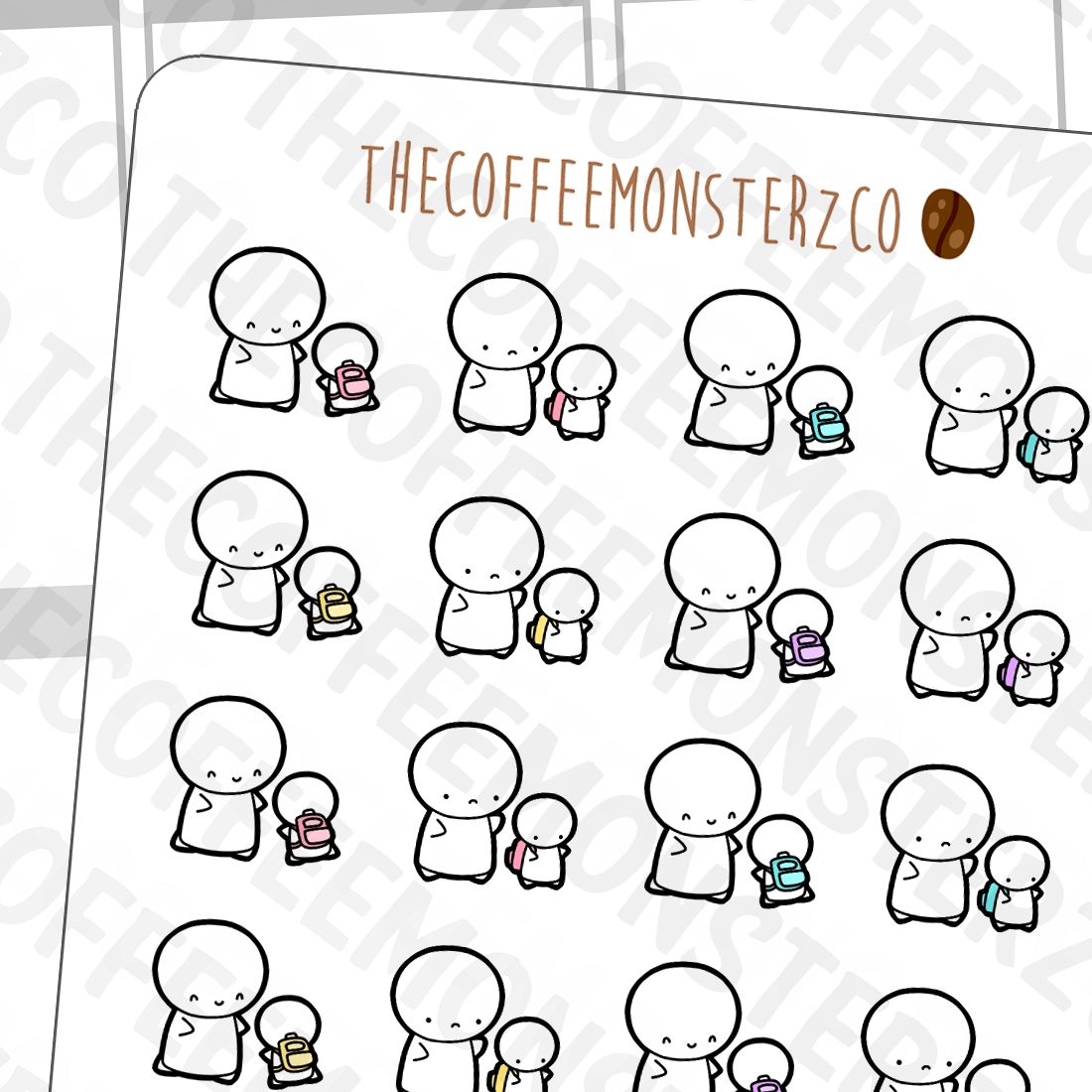 Pick up / Drop Off Emotis, TheCoffeeMonsterzCo