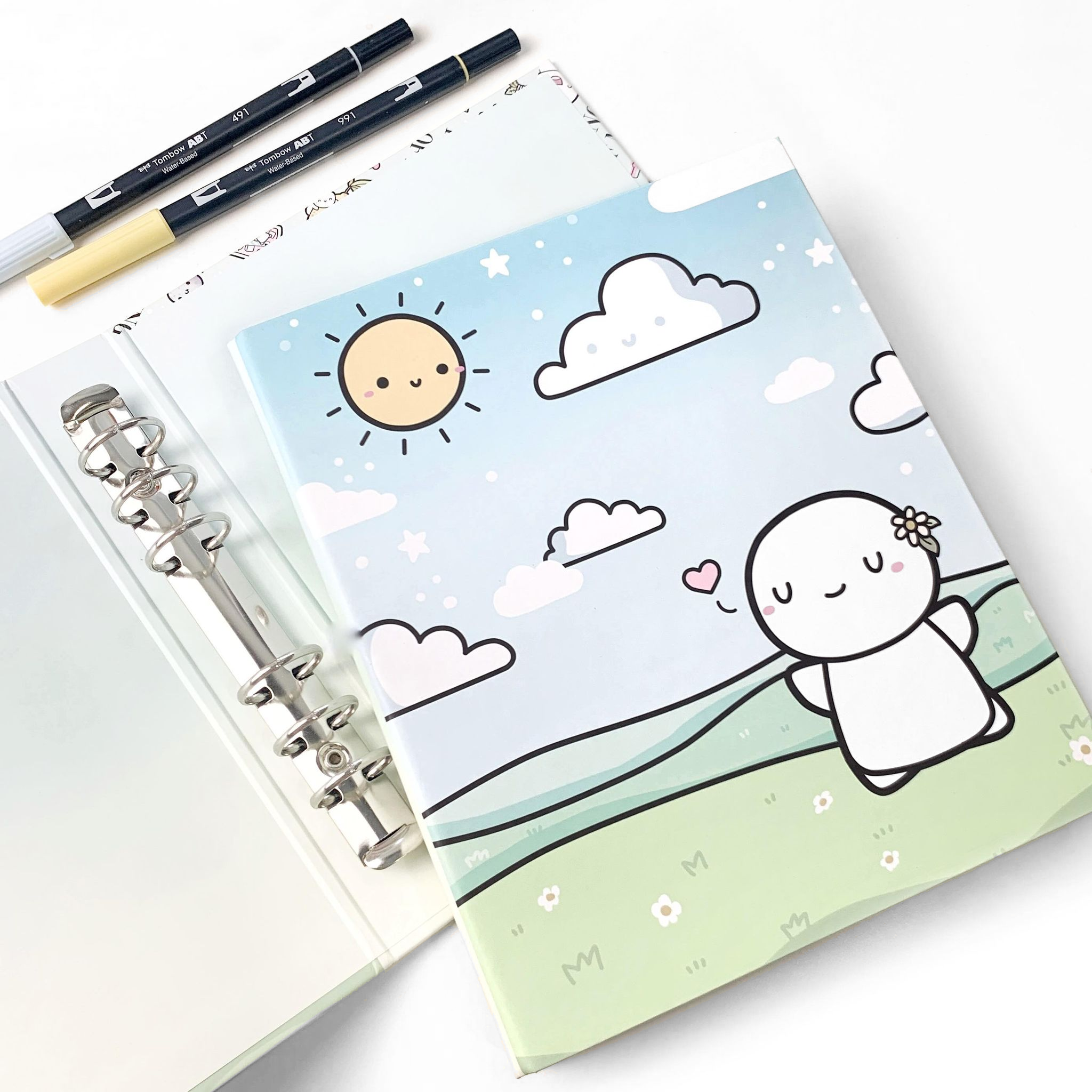 PREORDER Sticker Binder - A New Day Cover