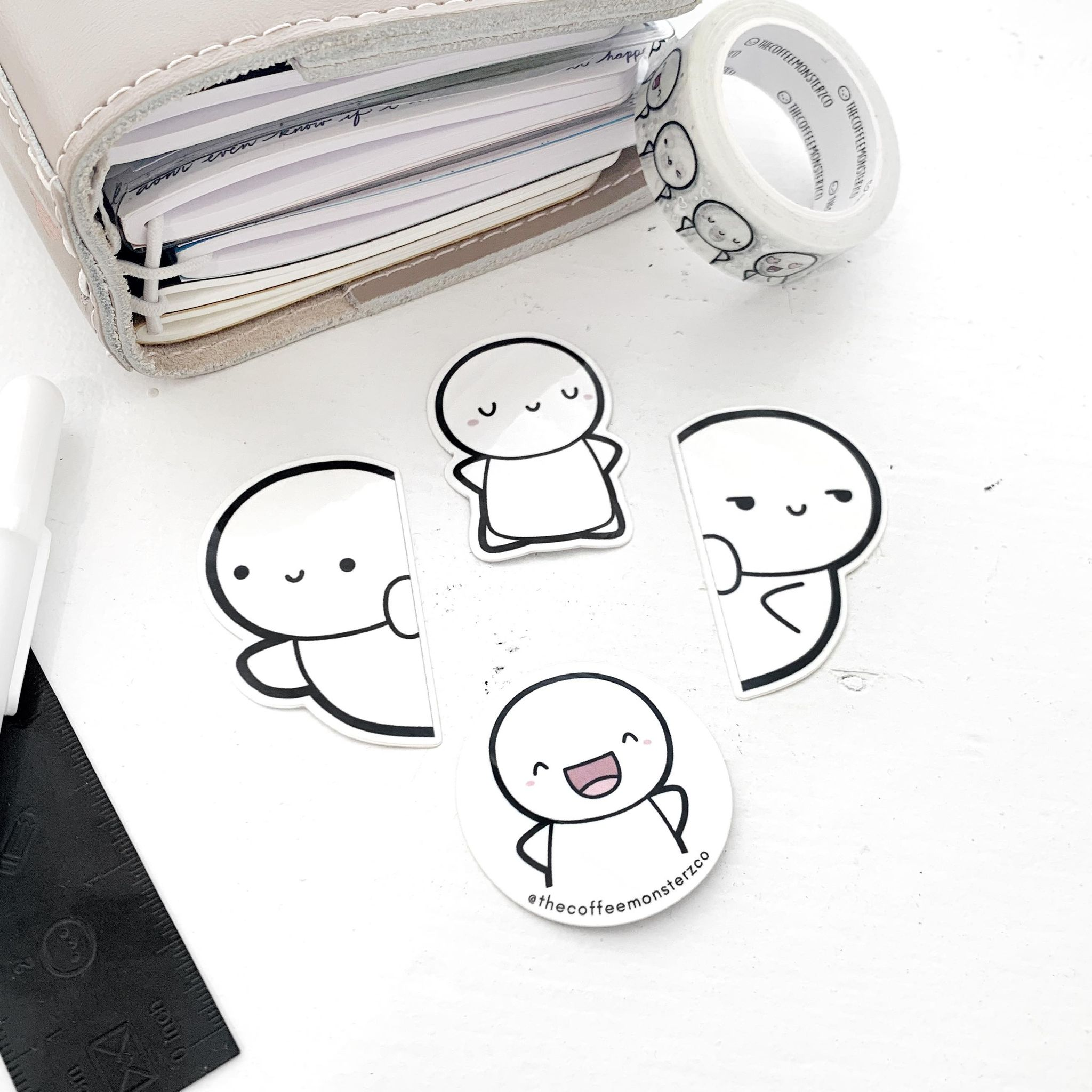 Classic Emoti Vinyls - Vinyl Stickers