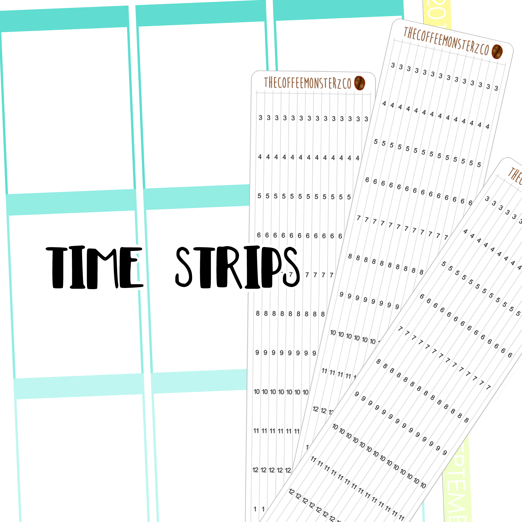 Trime Strips - Erin Condren Vertical