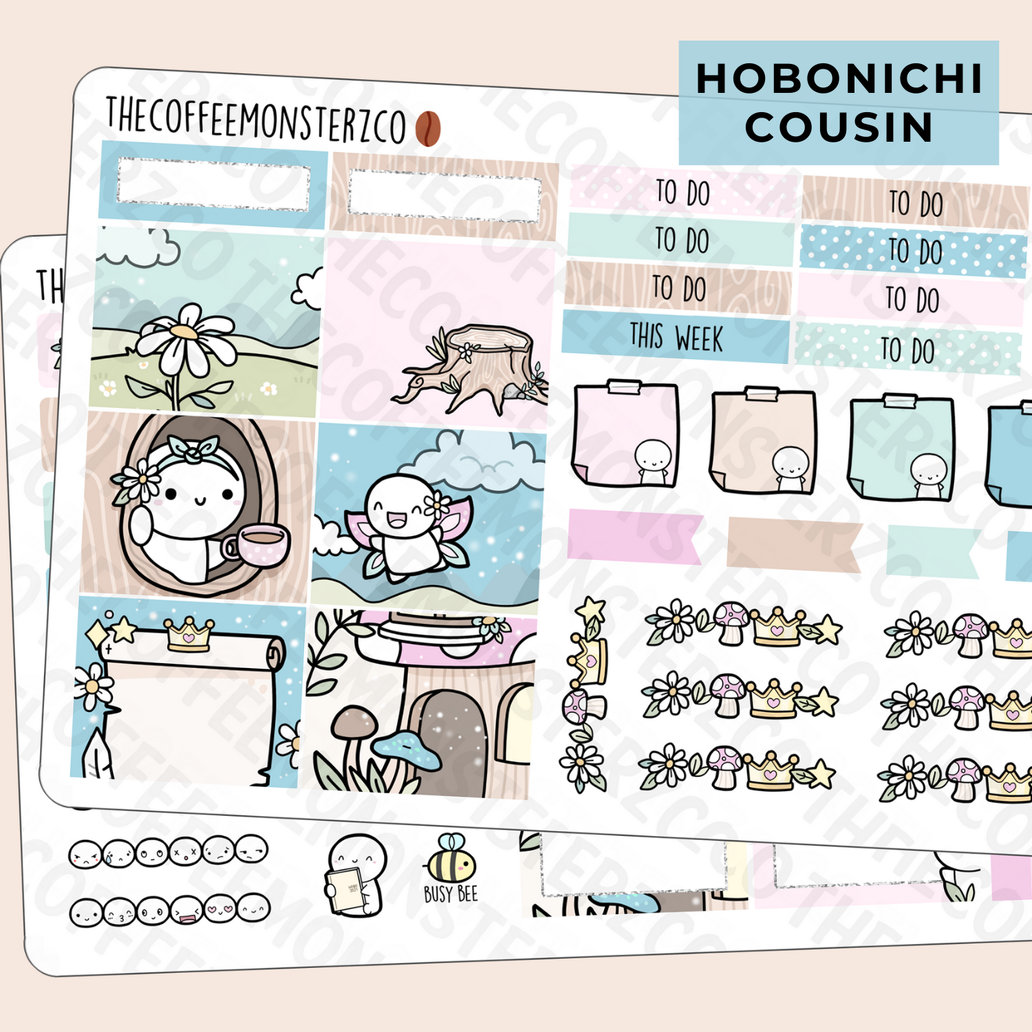 Hobonichi Cousin Date Covers – TheCoffeeMonsterzCo