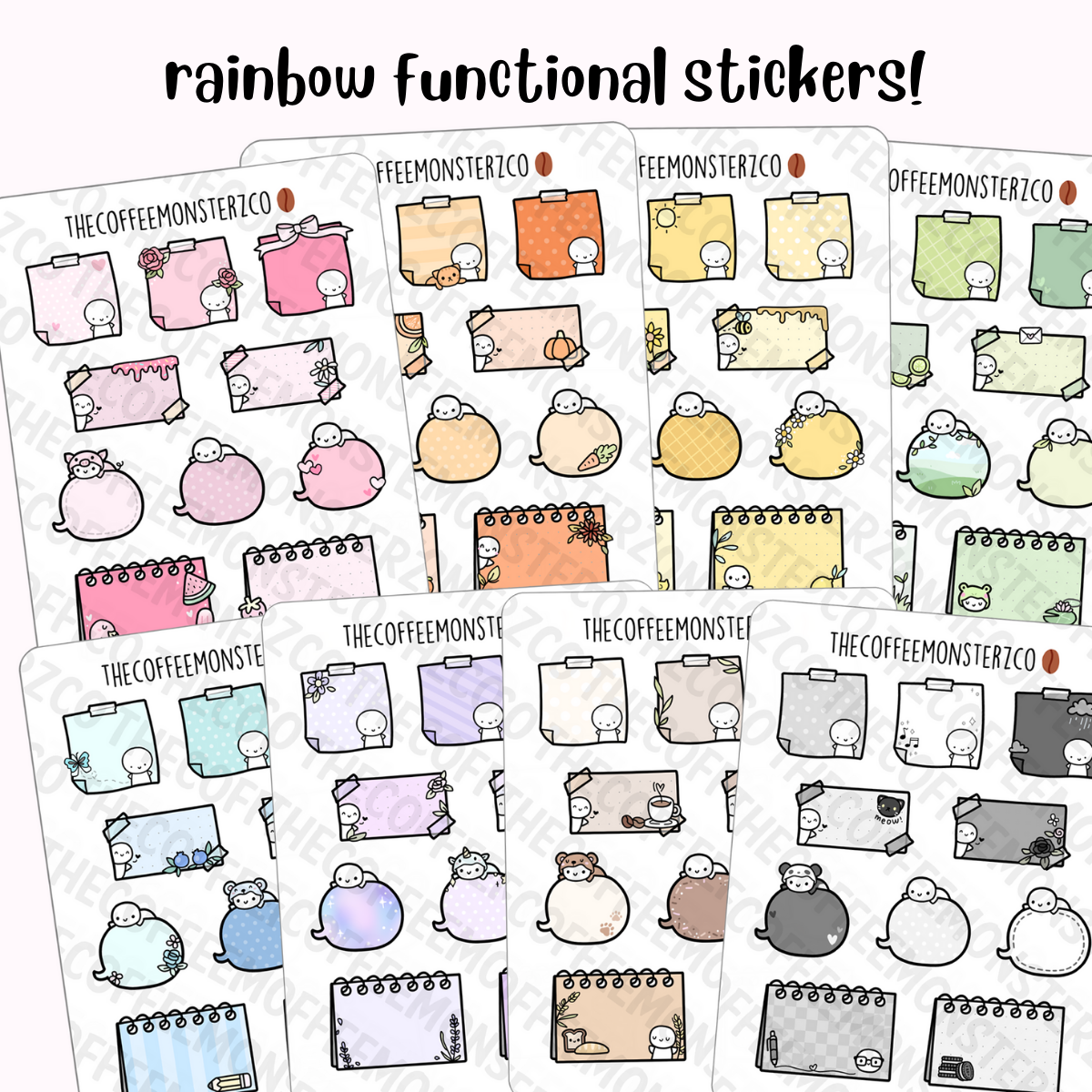 Rainbow Functional Stickers