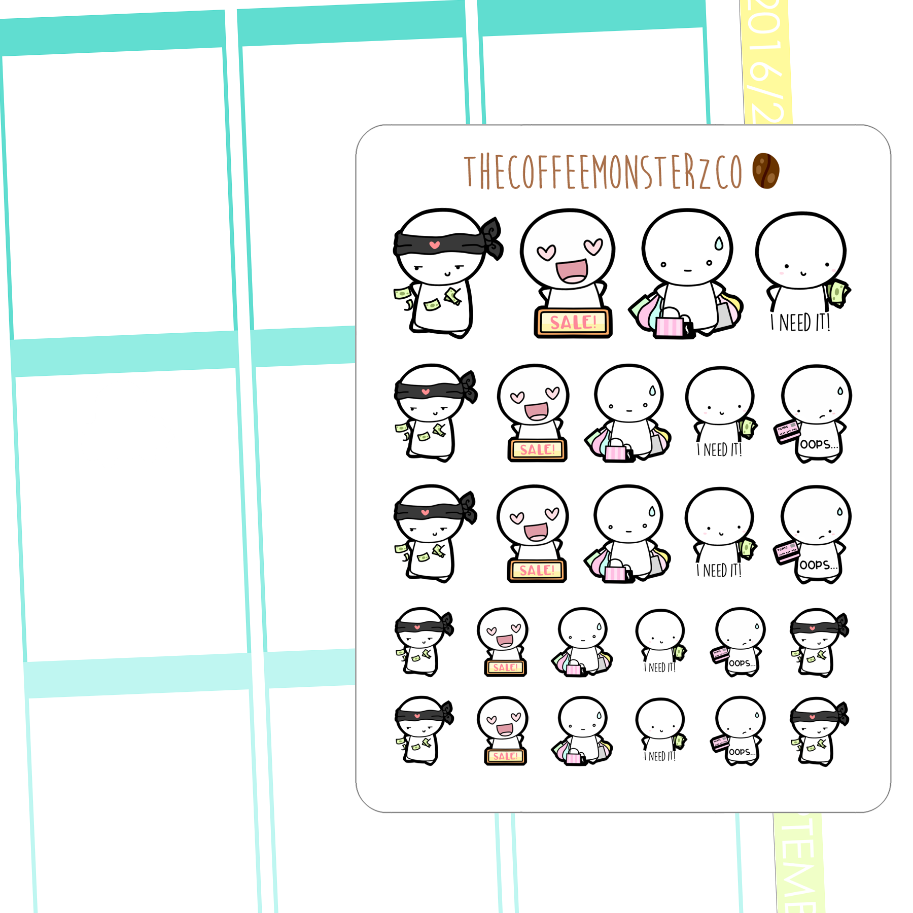 ninja shoppers, TheCoffeeMonsterzCo
