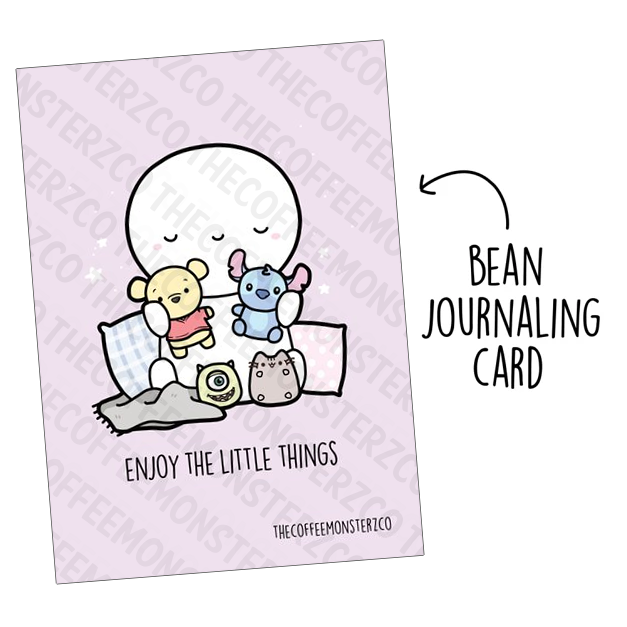 Enjoy the Little Things (Bean Card) - TheCoffeeMonsterzCo
